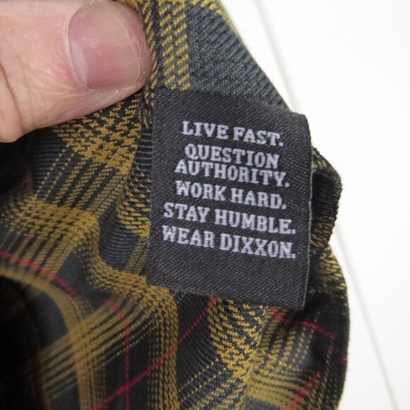 Dixxon Flannel Shirt Womens SZ S Pearl Snap Proper Baggers LTD Edition Midweight - Picture 7 of 13